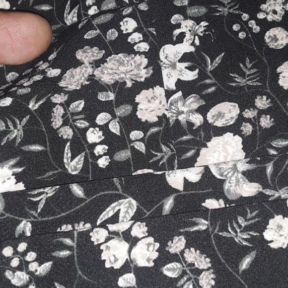 Cynthia Rowley Floral Work Pants Size 12 - Picture 3 of 5